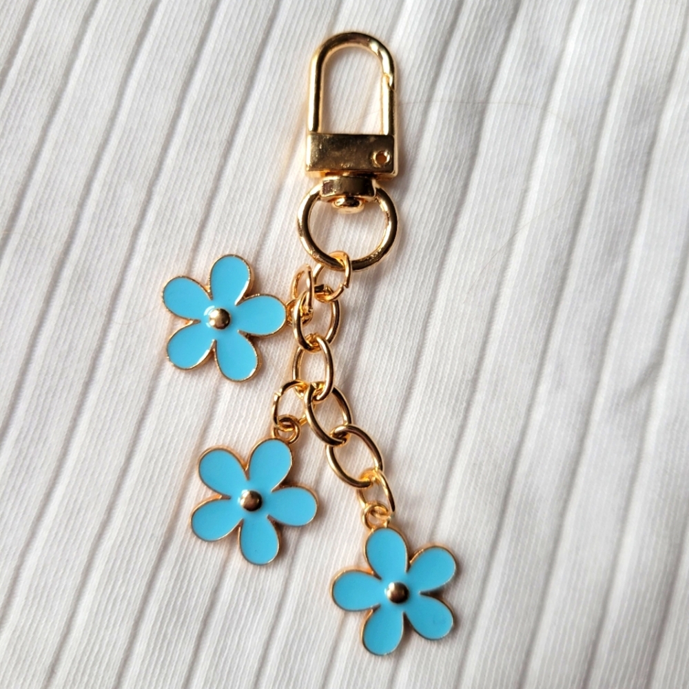 Flower keychain